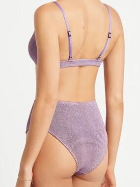 Bond Eye Palmer Brief 2 pieces 
Lavender Lurex